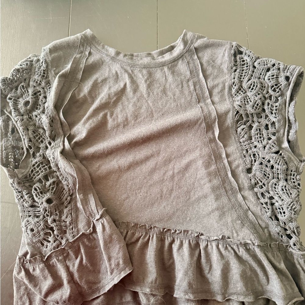 Altar'd State Dark Gray Top